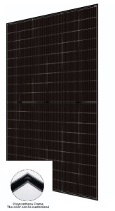 Panel FV ULICA SOLAR UL-500M-108DDGN Double Glass BiFacial N-Type TOPCon Full black